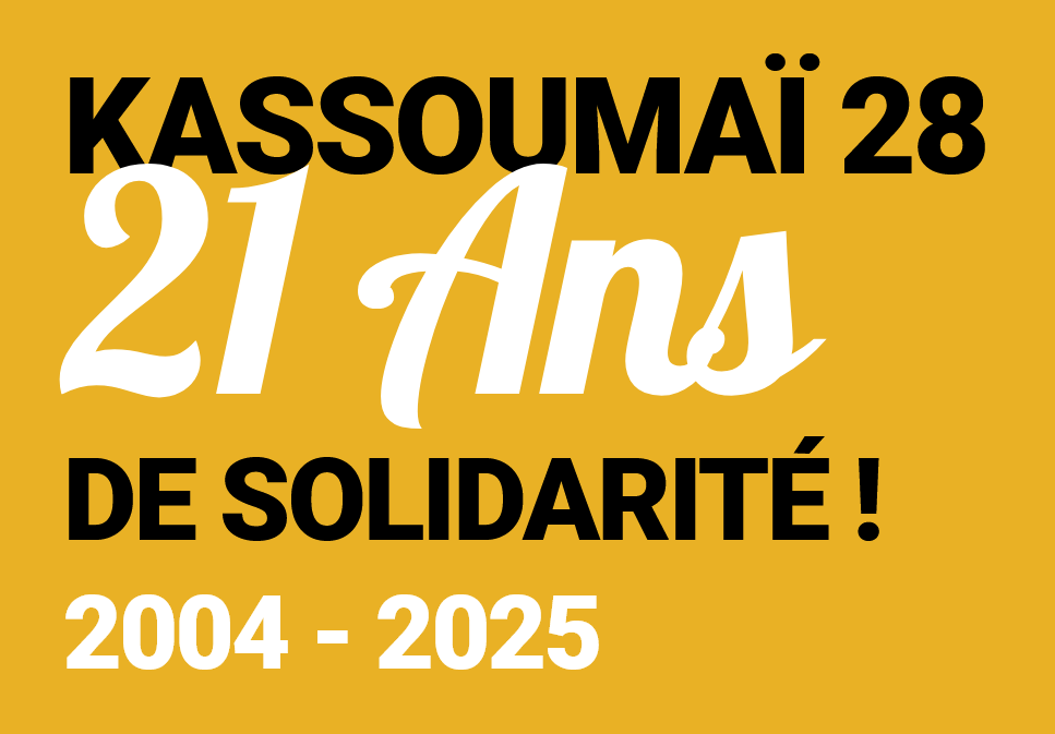 Affiche 21 ans de solidarité, Kassoumaï Eure-et-Loir